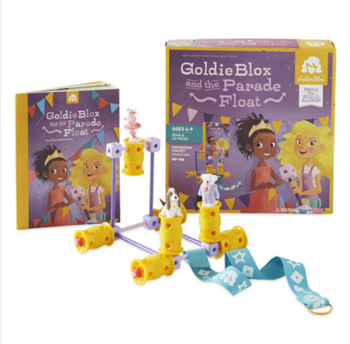 Algunos de los juguetes que puedes adquirir en la p&aacute;gina de GoldieBlox.