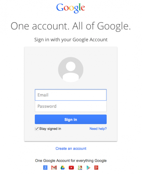 Redise&ntilde;o en el ingreso a tu cuenta de Gmail. (Foto: Google)