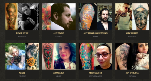 Los tatuadores proceden de lugares como Jap&oacute;n o Canad&aacute;.