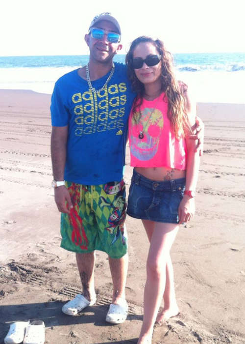 Esta es la última foto que Valeria compartió al lado de Rafael en la red social Facebook, fue compartida en febrero de este año. (Foto: Facebook) 