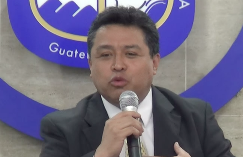 Sergio Oswaldo P&eacute;rez L&oacute;pez es subcontralor General de Cuentas. (Foto: Soy502)