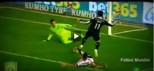 CR7 se enoja con Bale