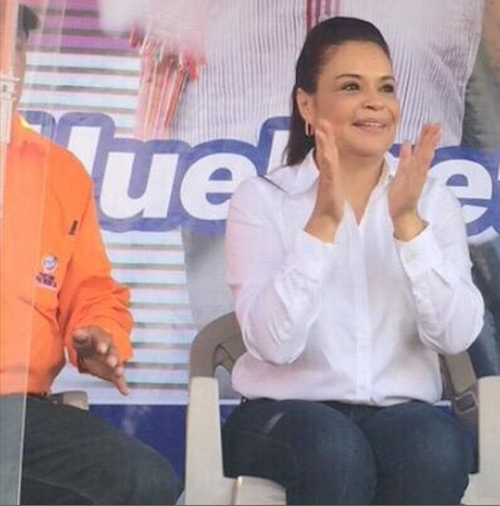 Detalle de la fotografía publicada en la cuenta del presidente Otto Pérez Molina en Twitter. (Foto: Twitter de Otto Pérez Molina)