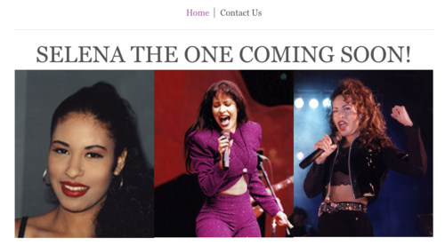 La p&aacute;gina de la empresa promueva la imagen de la cantante.  (Foto: Internet/Soy502)