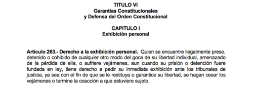 La Constituci&oacute;n indica que este recurso puede ser solicitado por cualquier persona.  (Imagen: Soy502) 