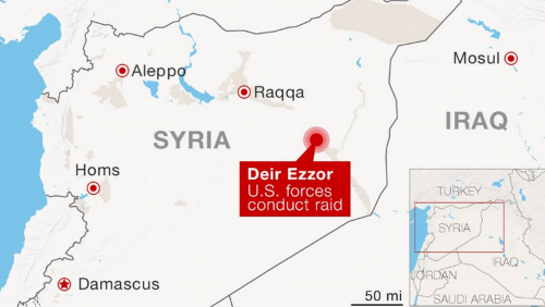 Este es el lugar donde se dio el enfrentamiento que termin&oacute; con la muerte de Abu Sayyaf, un alto mando de ISIS. (Foto: CNN)