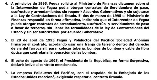 Parte del comunicado de Fernando Leal Est&eacute;vez para explicar lo sucedido cuando era interventor de Fegua. 