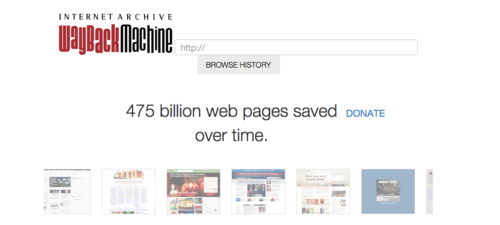 Con este navegador uno puede hacerlo hacia el pasado.  (Foto: Internet) 