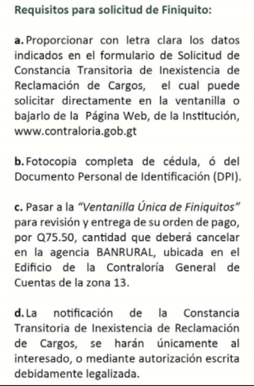 Estos son los requisitos para obtener el finiquito necesarios para poder inscribirse como candidato a un puesto de elección popular.