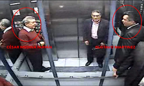 En la imagen Gustavo Martínez y César Medina Farfán. (Foto: MP) 