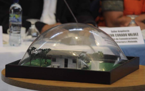 Las casas para los damnificados de El Cambray son iguales a las propuestas en San Marcos por el terremoto. (Foto: Wilder L&oacute;pez/Soy502)