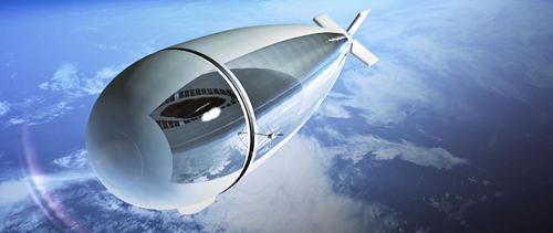 El proyecto Stratobus, capaz de posicionarse en vuelo estacionario a 20 kil&oacute;metros del suelo, por encima del tr&aacute;fico a&eacute;reo. (Foto: Thales Alenia Space)