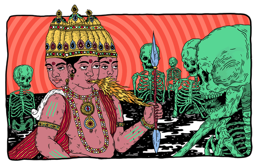 Imagen de la banda The Gitas. (Diseño: The Gitas oficial) 