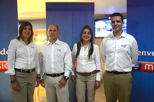 Directivos de Tigo, presentan este nuevo proyecto. (Foto: Selene Mejía/Soy502) 