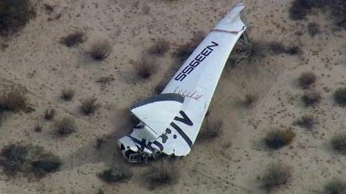 As&iacute; qued&oacute; la nave espacial tras el accidente,