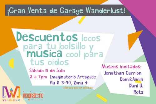 Este es el anuncio de la actividad. (Dise&ntilde;o: Wanderlust oficial) 