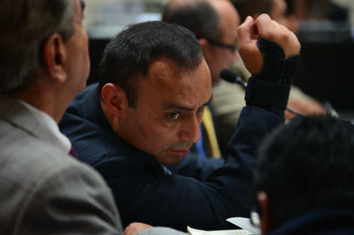 Lima acapar&oacute; la atenci&oacute;n de la sala del Tribunal B de Mayor Riesgo. (Foto: Wilder L&oacute;pez/Soy502).