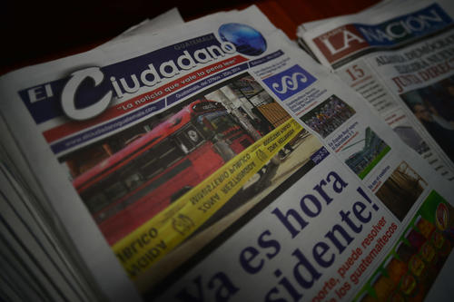 El Ciudadano circular&aacute; de manera gratuita cada lunes. (Foto: Wilder L&oacute;pez/Soy502) 