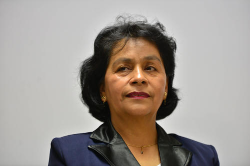 Telma Leticia Gir&oacute;n Alvarado de Ram&iacute;rez considera que est&aacute; en capacidad de dirigir la Contralor&iacute;a General de Cuentas porque ha desempe&ntilde;ado cargos bajos y altos, de manera administrativa como de supervisi&oacute;n de auditor&iacute;as. (Foto: Wilder L&oacute;pez/Soy502)