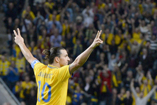 Ibra es la gran esperanza de Suecia ante Portugal para obtener su boleto al Mundial de Brasil 2014.