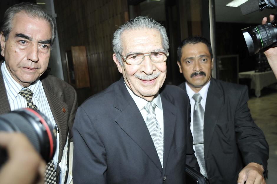Para hoy está programado el segundo juicio contra Ríos Montt.
