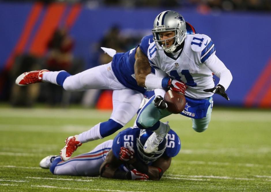 Los Cowboys de Dallas superaron a los Gigantes. (AFP)