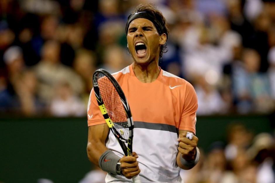 Nadal sufri&oacute; de m&aacute;s ante el checo Radek Spanek para conseguir la victoria que lo clasific&oacute; a la siguiente ronda del Indian Wells. (Foto: AFP)