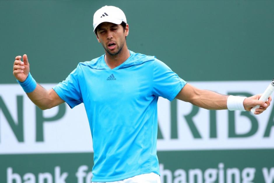 El tenista espa&ntilde;ol Fernando Verdasco avanz&oacute; a la siguiente ronda en Indian Wells. (Foto AFP)