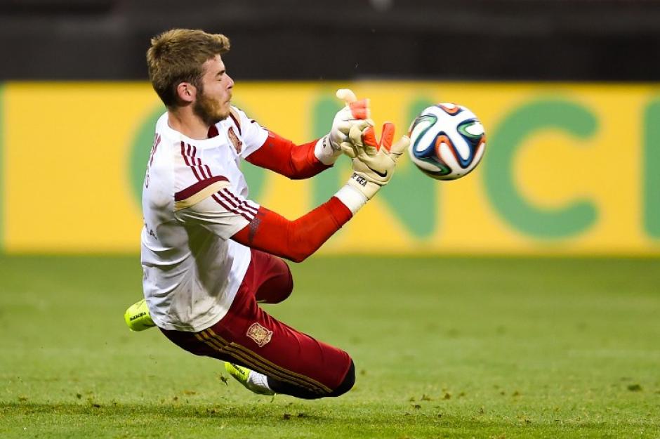 De Gea podr&iacute;a quedar fuera de la convocatoria para enfrentar a Chile, el pr&oacute;ximo mi&eacute;rcoles 18 de junio. (Foto: AFP)
