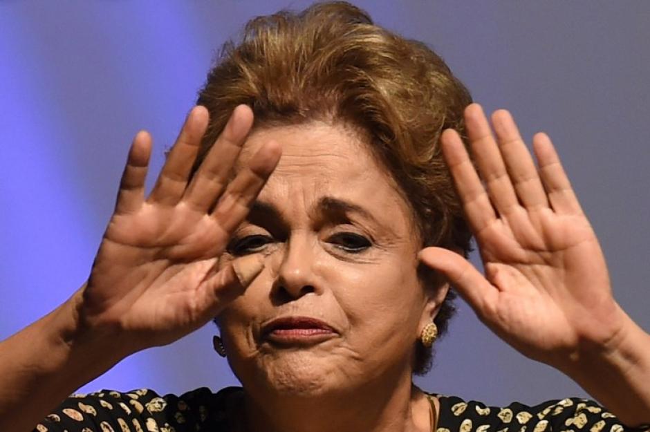 La presidenta de Brasil, Dilma Rousseff, fue suspendida durante la madrugada. (Foto: AFP)