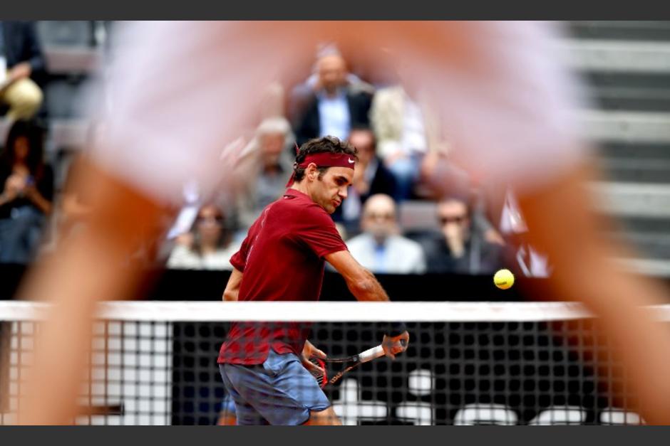 Roger Federer inici&oacute; con buen pie el Torneo de Roma.&nbsp;(Foto: AFP)
