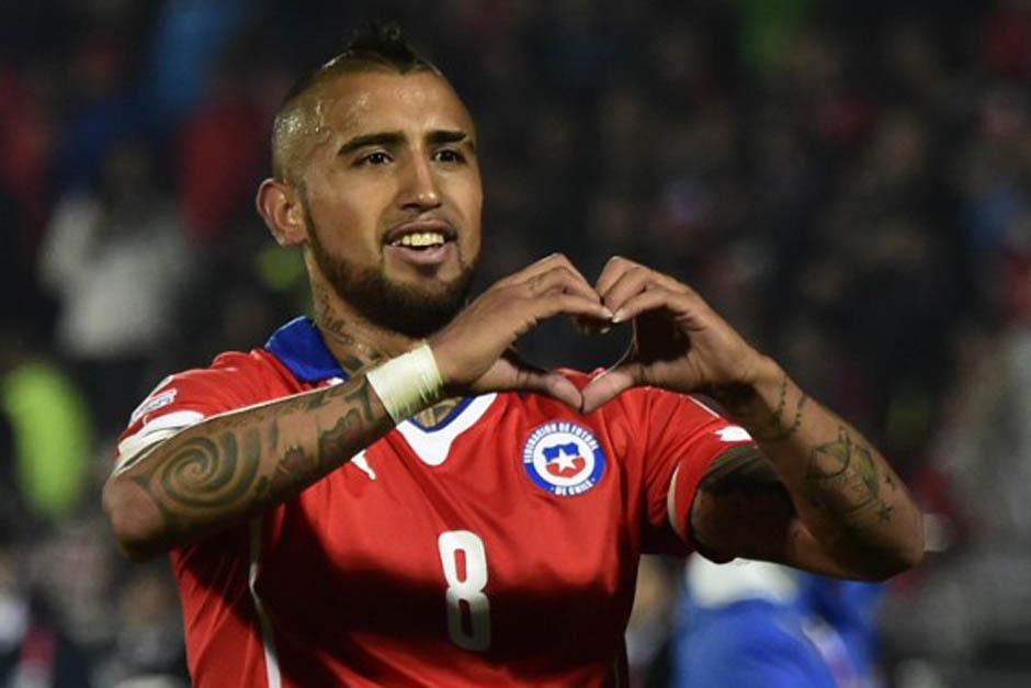 Vidal anot&oacute; el primer gol de la Copa Am&eacute;rica que sirvi&oacute; para que Chile derrotara a Ecuador. (Foto: AFP)