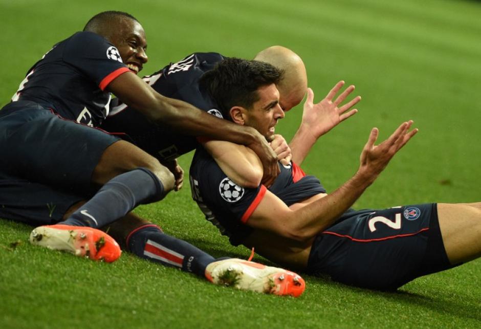 El argentino Javier Pastore anot&oacute; al minuto 90+4 el gol que puso el 3-1 definitivo para el PSG sobre el Chelsea. (Foto: AFP)