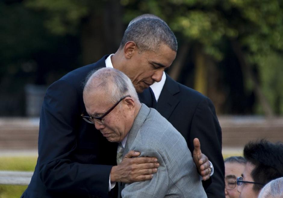 Barack Obama, se convirti&oacute; este viernes en el primer presidente estadounidense en visitar la ciudad de Hiroshima,(Foto: AFP)