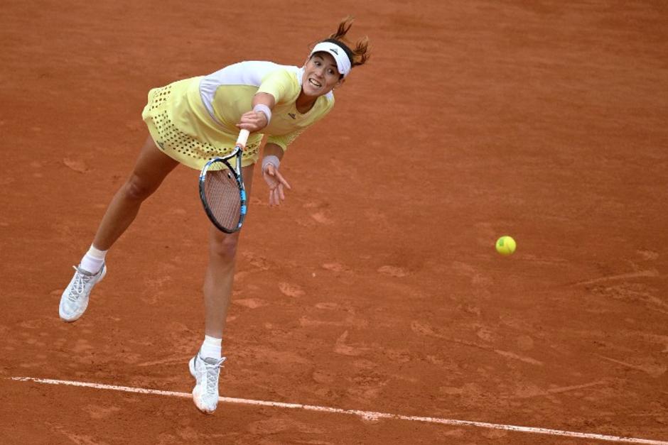 Garbi&ntilde;e Muguruza derrot&oacute; a Serena Williams y hace historia en Roland Garros. (Foto: AFP)