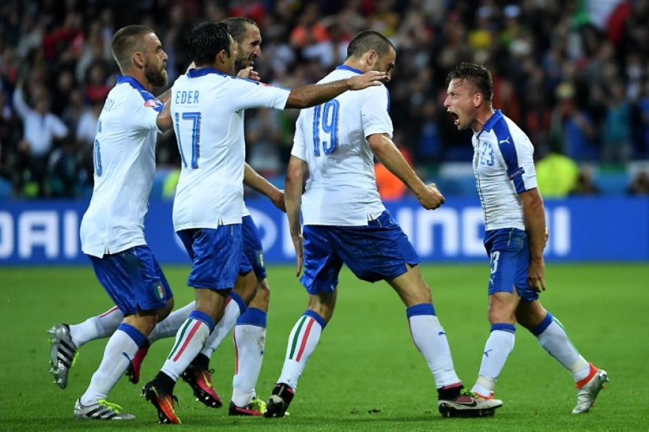 Italia debut&oacute; en la Eurocopa 2016 derrotando a B&eacute;lgica. (Foto: AFP)