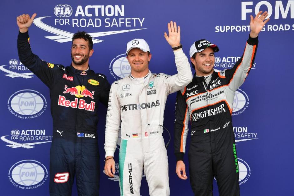 Rosberg gan&oacute; su tercera pole de la temporada. (Foto: AFP)