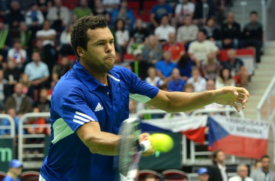 Jo Wilfried Tsonga, de Francia.  (Foto: AFP)