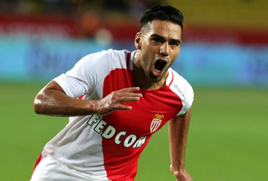 Falcao celebra su gol de penal (AFP)