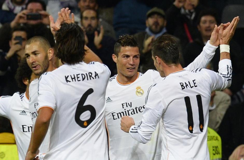 El Real Madrid est&aacute; siendo comandado en la Champions por Cristiano Ronaldo, quien anot&oacute; 9 goles en los primeros 5 juegos que conformaron la fase de grupos. (Foto: Gerard Julien/AFP)