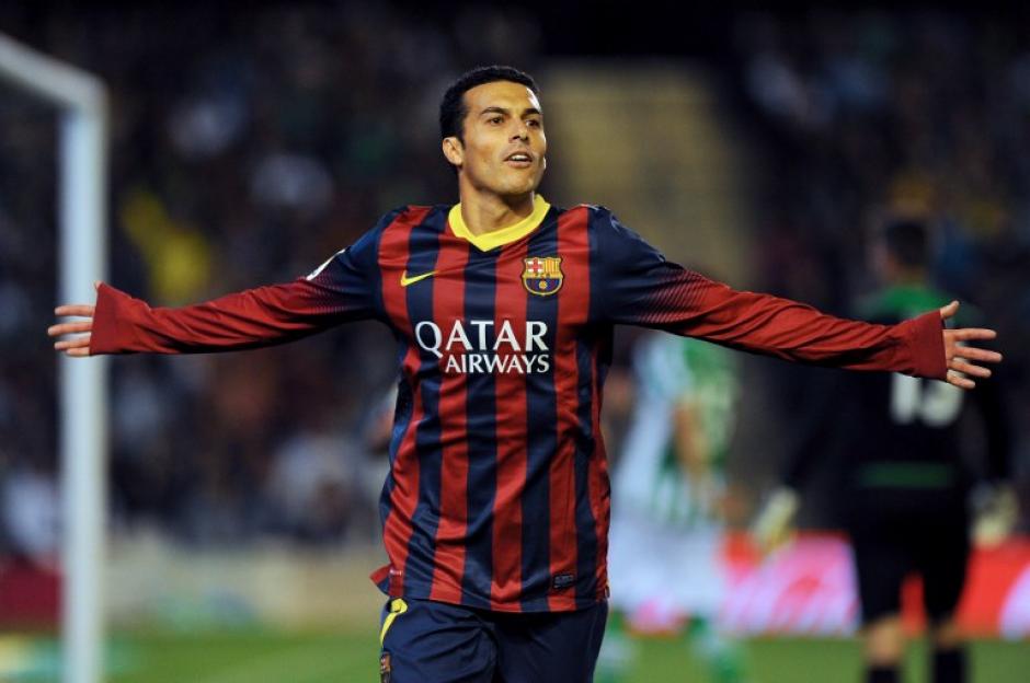 Pedro anot&oacute; el 2 a 0 en el estadio Benito Villamar&iacute;n. (Jorge Guerrero/AFP)