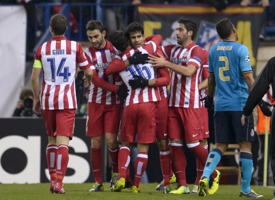 El Atl&eacute;tico quiere dejar atr&aacute;s los malos resultados obtenidos en la Liga Espa&ntilde;ola y aprovechar el subliderato para seguir en la lucha por el t&iacute;tulo. (Foto: AFP)