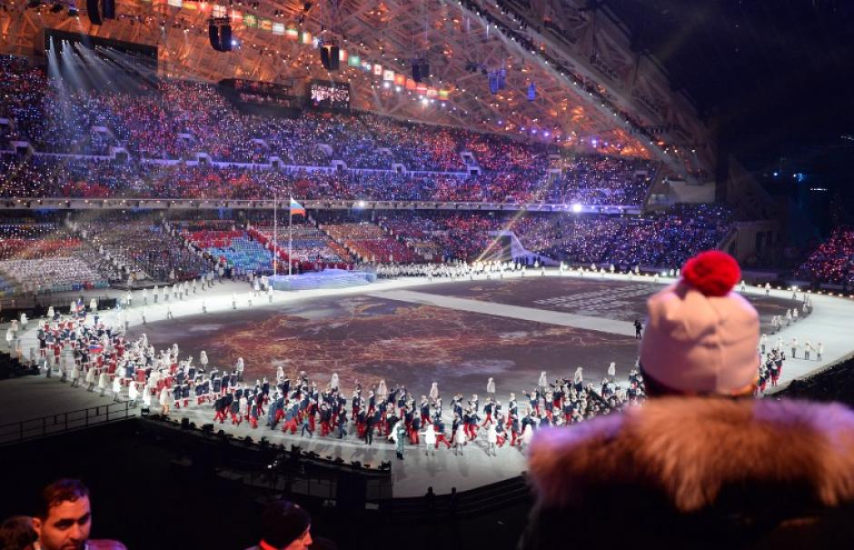 La inauguraci&oacute;n de los Juegos Ol&iacute;mpicos de Invierno fue una fiesta en Sochi. (AFP)