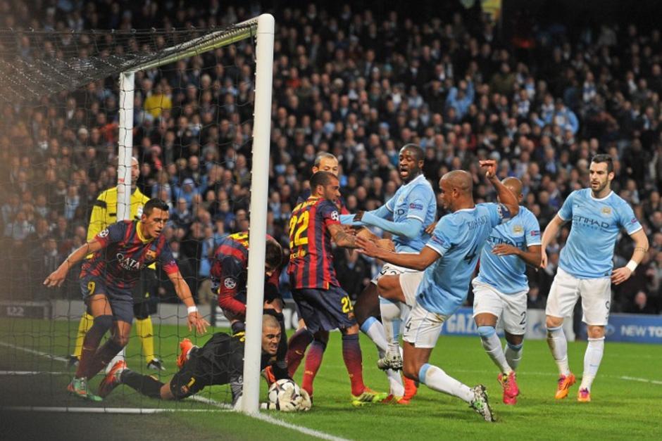 El Barcelona se llev&oacute; una importante victoria 2-0 ante el Manchester City en el Etihad Stadium. (Foto: AFP)