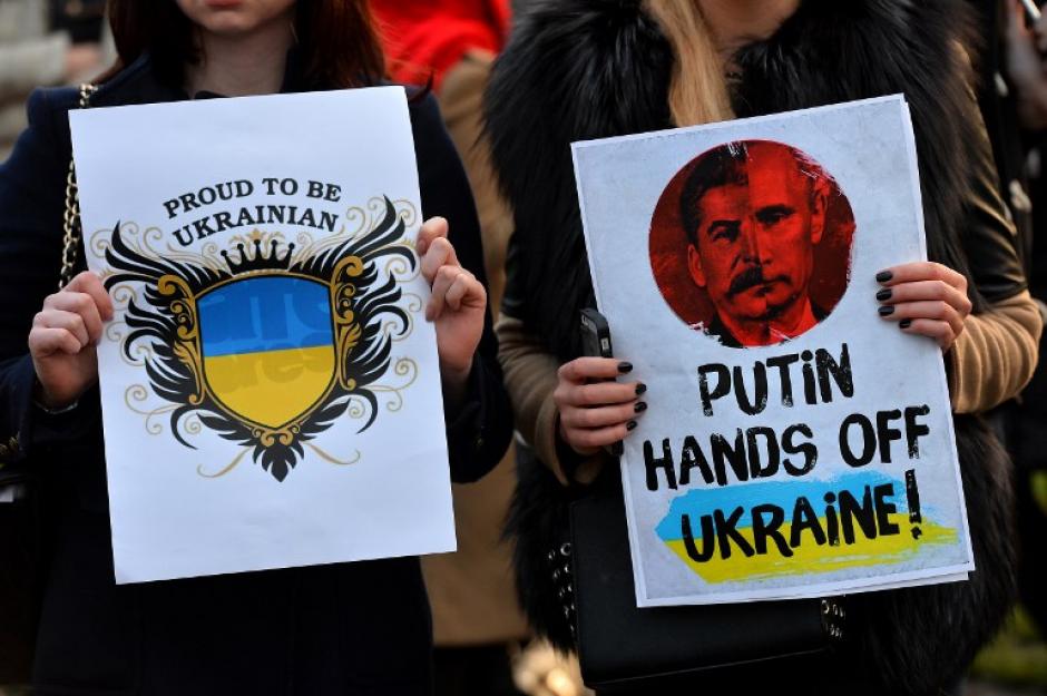 &nbsp;La poblaci&oacute;n de origen ucraniano tiene m&aacute;s afinidad con la Uni&oacute;n Europea y busca que su pa&iacute;s tenga m&aacute;s coincidencias con el occidente y no con Rusia. &nbsp;(Foto: AFP)