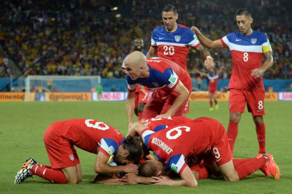 Estados Unidos venci&oacute; a Ghana 2-1 en el Estadio das Dunas. (Foto: AFP)