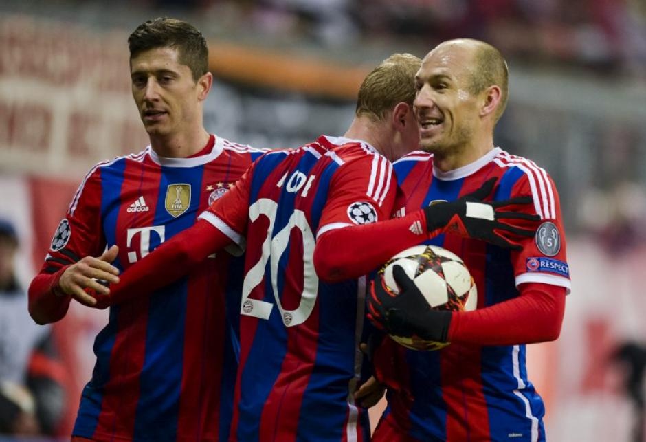 El Bayern Munich accedi&oacute; en el primer lugar de su grupo. (Foto: AFP)
