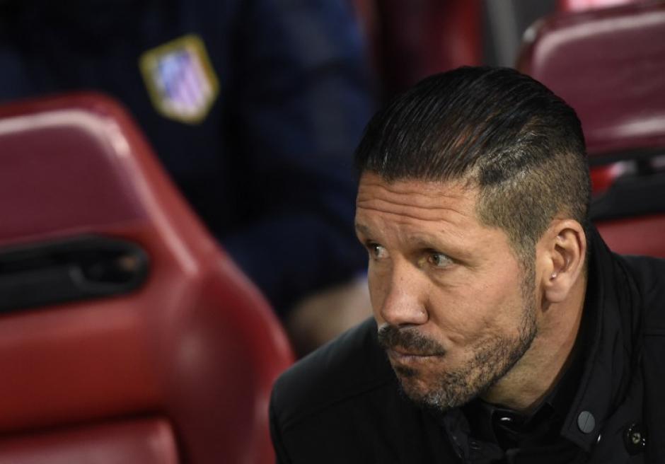 "El Cholo" Simeone le tiene respeto, pero no miedo al Barcelona. (Foto: AFP)
