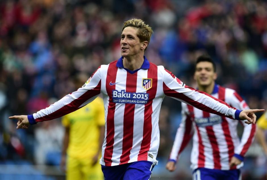 Fernando Torres abri&oacute; el marcador y anot&oacute; su gol 95 con el Atl&eacute;tico. (Foto: AFP)
