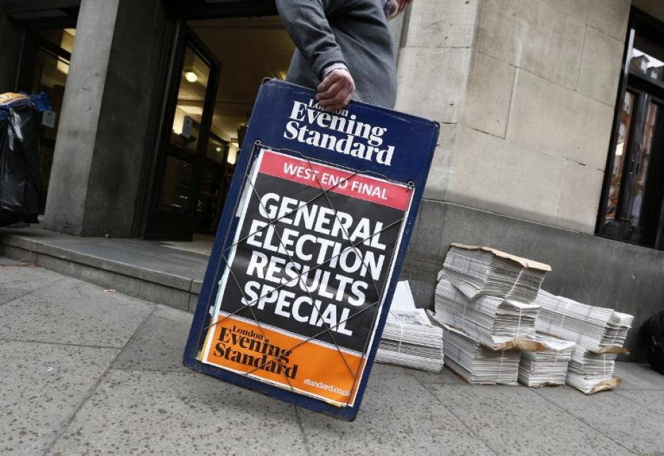 Las encuestas previeron un empate t&eacute;cnico en las elecciones en Inglaterra, pero fallaron contundentemente y los conservadores ganaron con excesiva comodidad. (Foto: AFP)